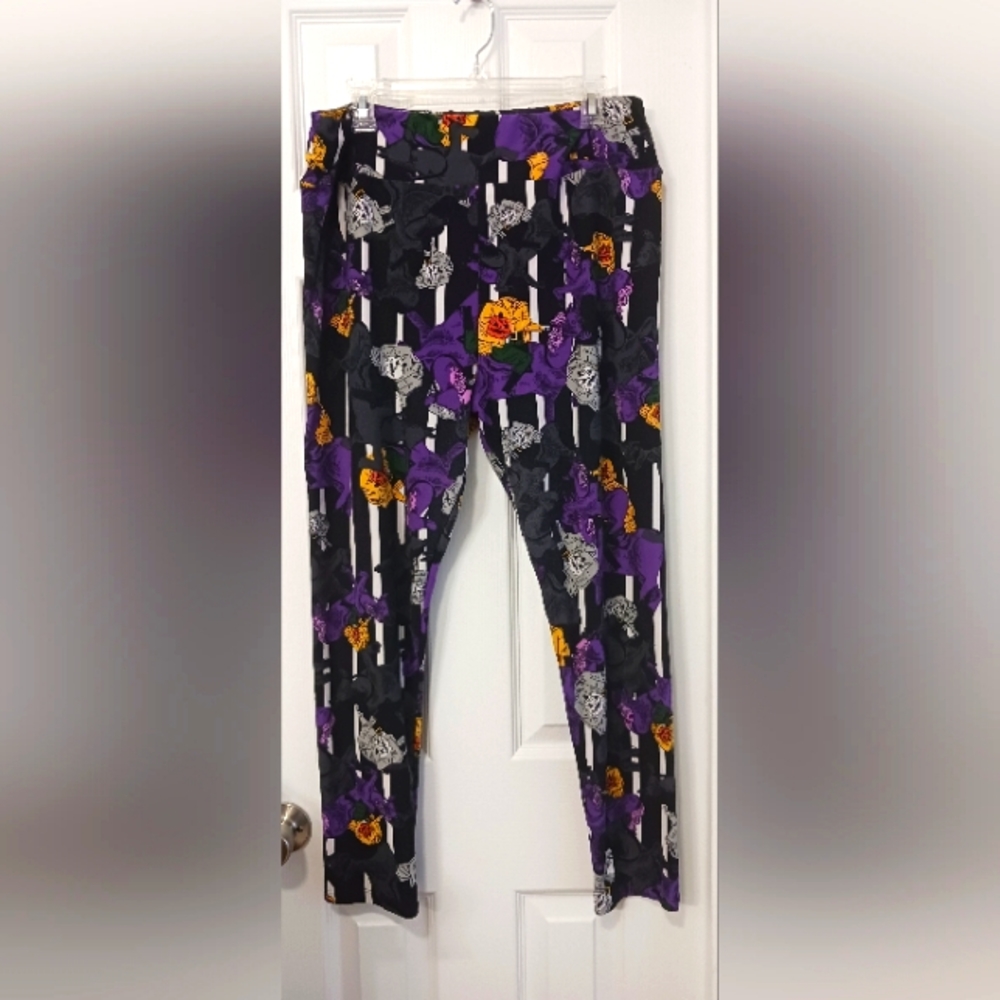 LuLaRoe sleepy hollow leggins sizeTC2